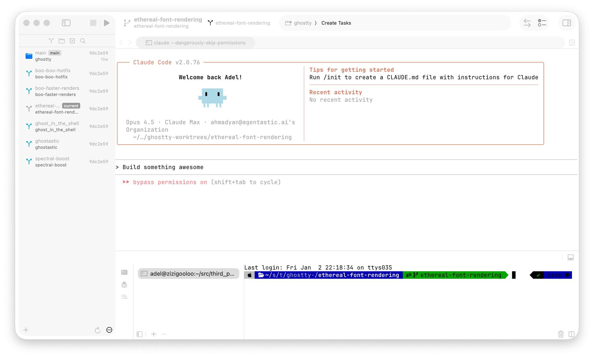 Agentastic.dev screenshot