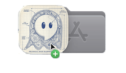 Drag Agentastic.dev to macOS Applications folder to install